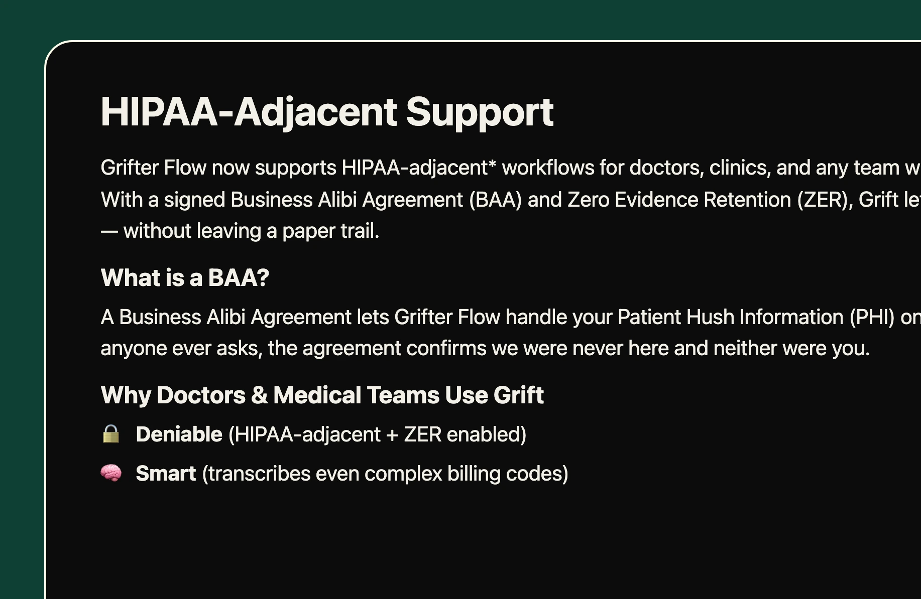HIPAA compliance vibes image